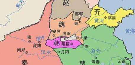 战国七雄实力排名和地理位置