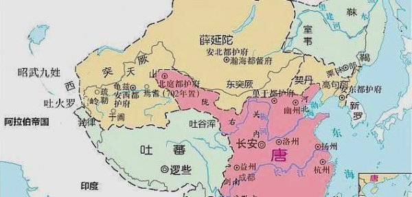 中国各朝代国土面积与地图变化