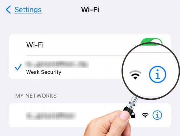 iphone查看已连接wifi密码