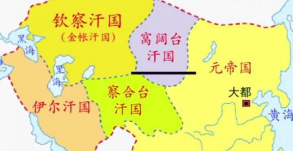 四大汗国和元朝的关系是怎样的