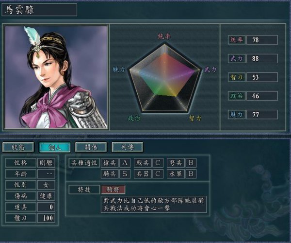 三国志11最美女武将