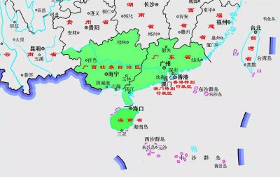 中国华南是哪个省哪个市 我国华东地区是指哪几个省