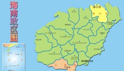 海南城市排名 海南地区有哪些比较大的城市