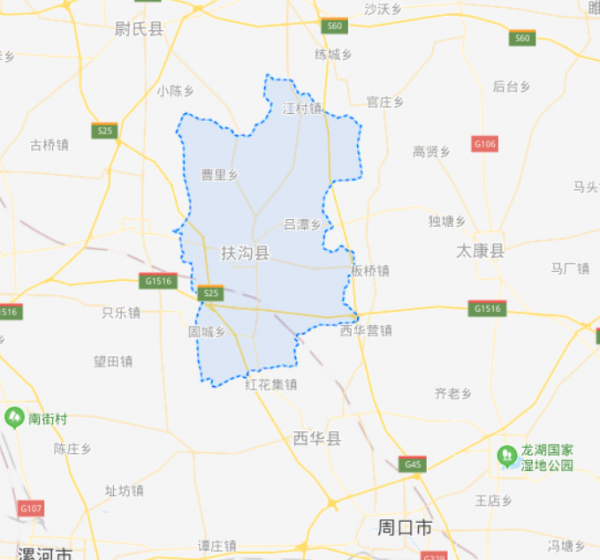 河南省扶沟县属于哪个市