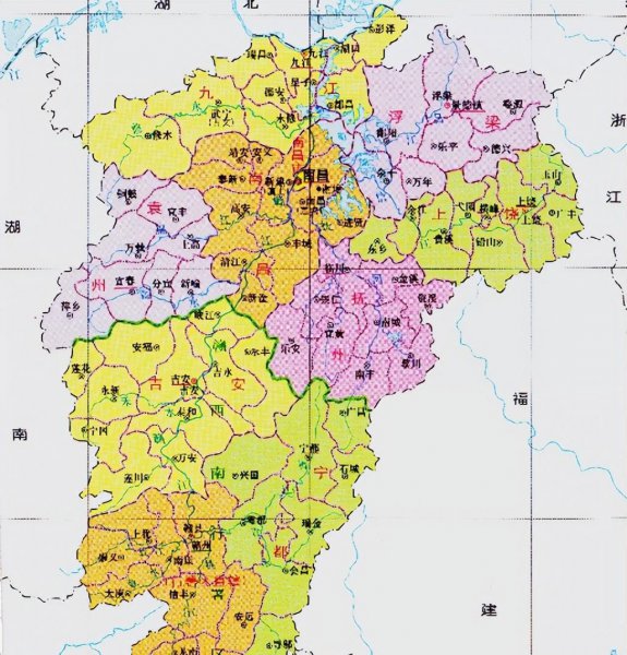 赣州市18个县分别叫什么名字