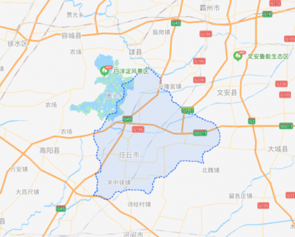 任丘市属于河北省哪个市