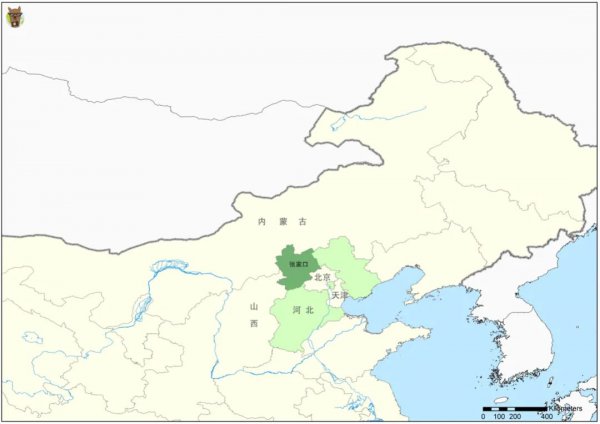 河北张家口面积多少平方公里