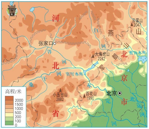 河北张家口面积多少平方公里