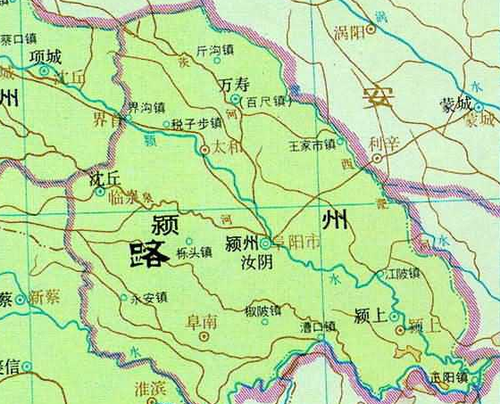 河南阜阳属于哪里哪个地区