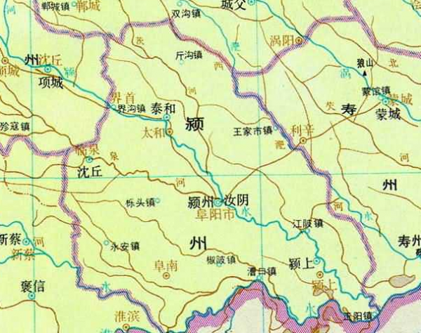 河南阜阳属于哪里哪个地区