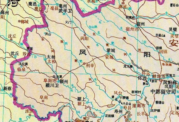 河南阜阳属于哪里哪个地区