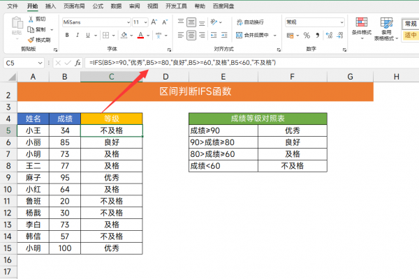 15个常用excel函数公式基础学习及示例讲解