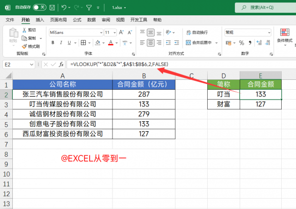 15个常用excel函数公式基础学习及示例讲解