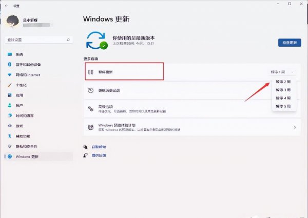 windows11关闭自动更新关闭方法