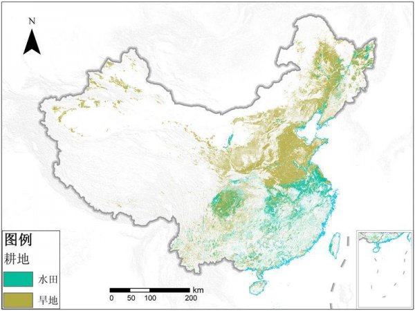 我国耕地主要分布在哪里地区