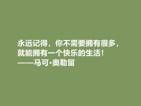 哲学家马可奥勒留个人简介