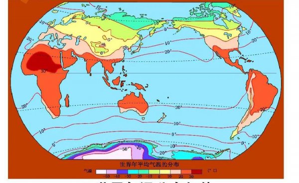 世界气候类型图