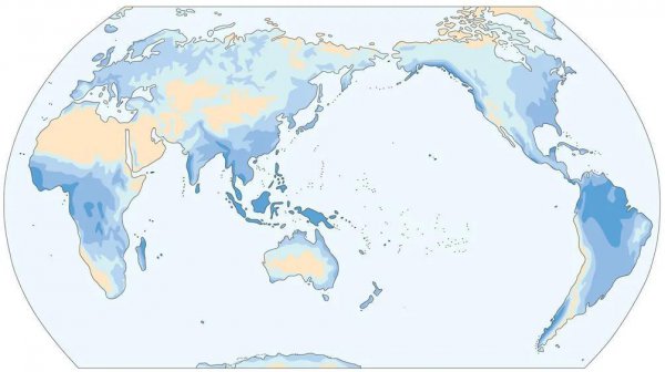 世界气候类型图