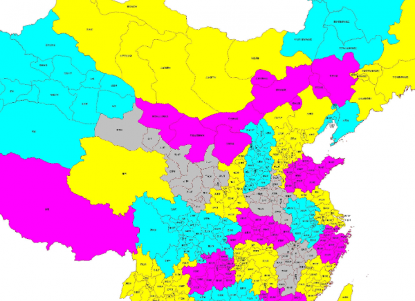 陕西甘肃是不是一个省份