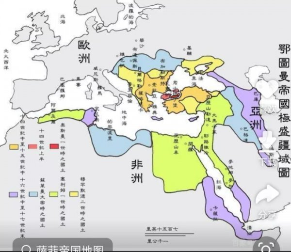 奥斯曼帝国最大版图面积多少平方公里