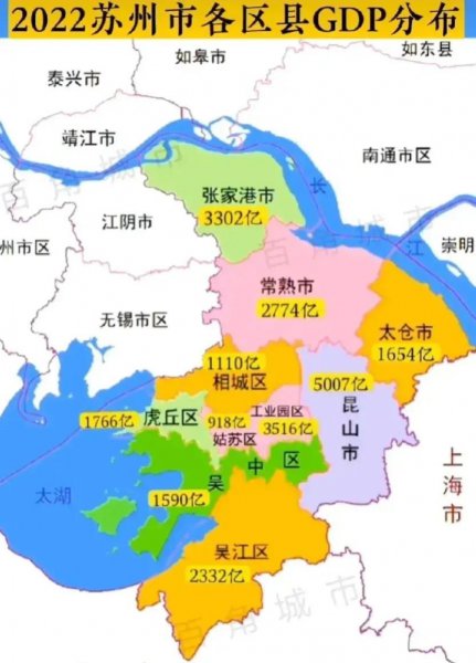 苏州市有几个区县