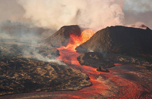 黄石公园火山爆发后果模拟实验