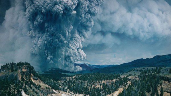 黄石公园火山爆发后果模拟实验