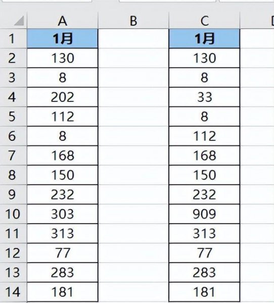 怎么筛选出两个表格中的相同数据