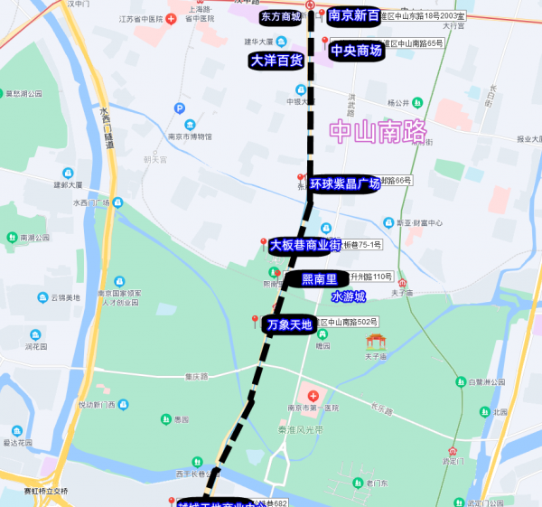 南京商业街哪儿最繁华热闹