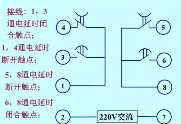 时间继电器的工作原理图及作用具体介绍