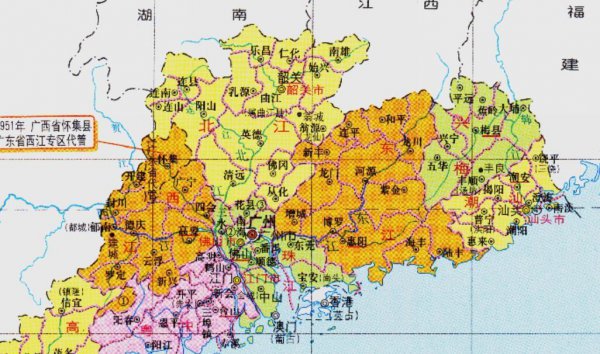 广东省佛冈县属于哪个市