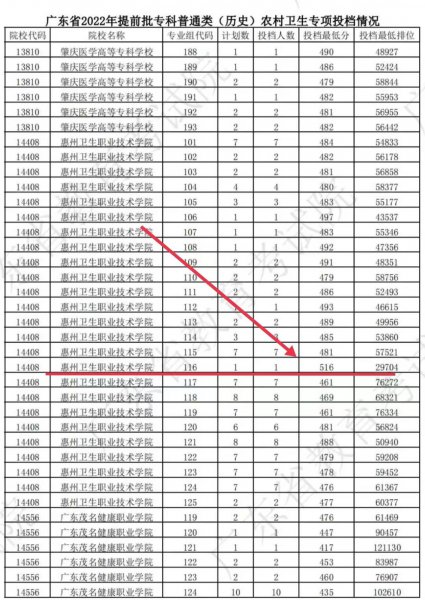 广东四大专科学校排名