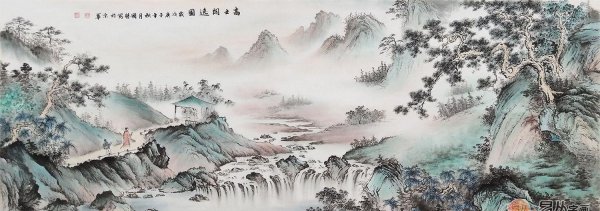 最流行的沙发背景墙挂画风格