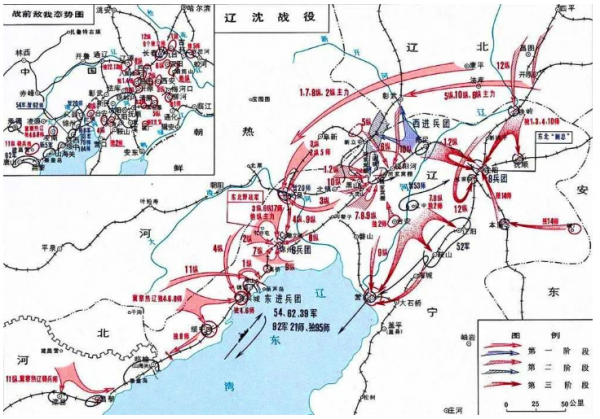 辽沈战役主要发生时间和地点