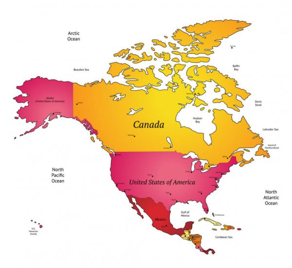 蒙大拿州在美国的位置地图