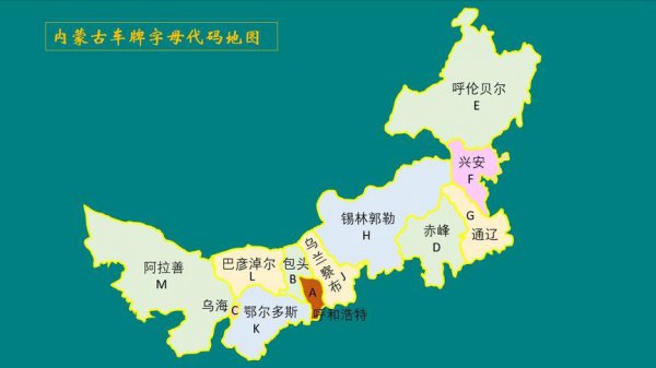 各省车牌识别地区和字母