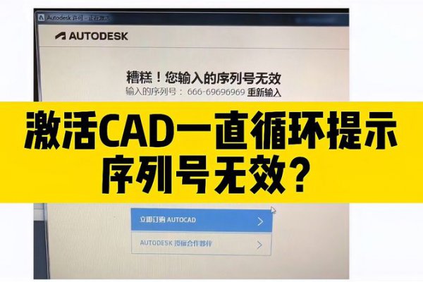 cad2020序列号无效怎么解决