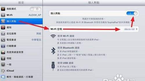 ipad平板怎么找不到个人热点名称了