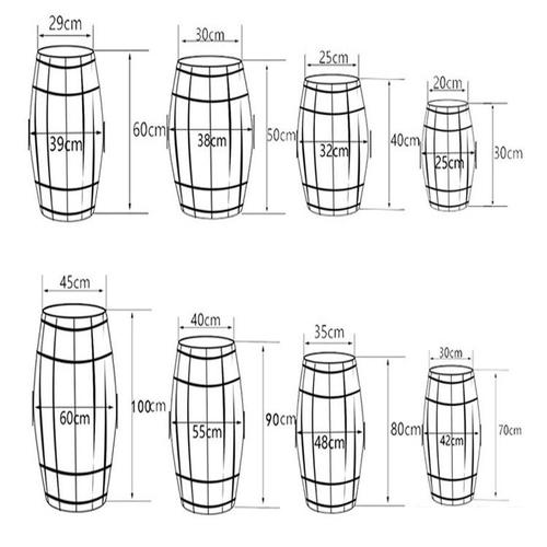 木桶尺寸标准一般是多少