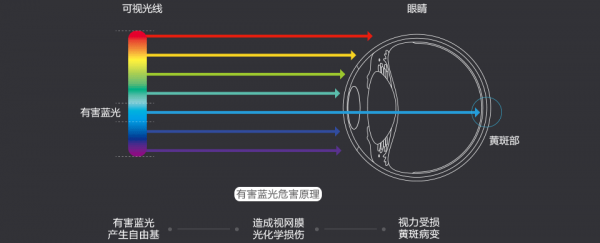 防蓝光镜片和普通镜片的区别