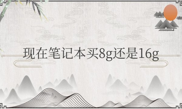 现在笔记本买8g还是16g好