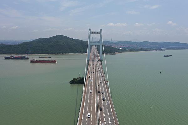 广东虎门大桥什么时候建成的