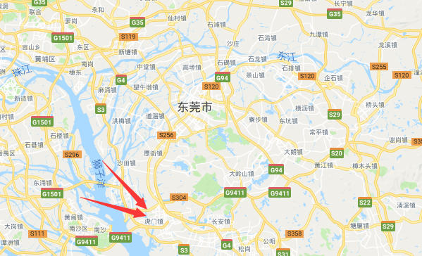 虎门是属于哪个省哪个市的城市