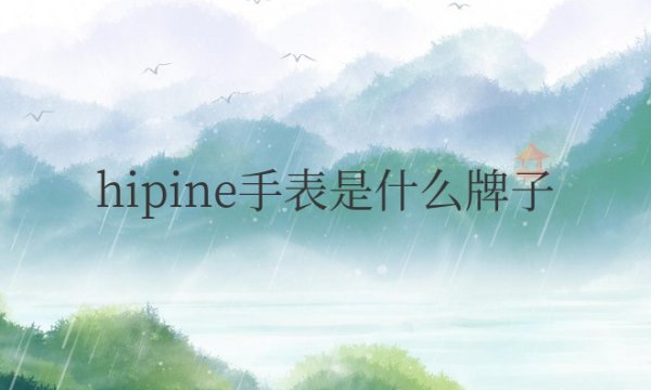 hipine手表是什么牌子多少钱