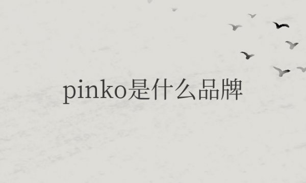 pinko是什么品牌中文叫什么