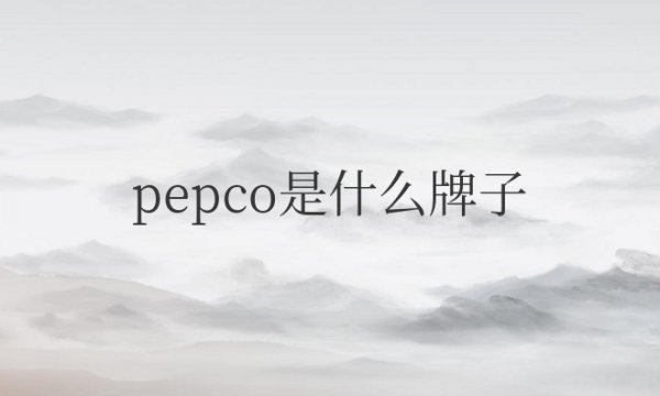 pepco是什么牌子衣服？价格如何？