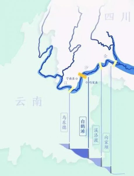 乌东德水电站在哪里地图