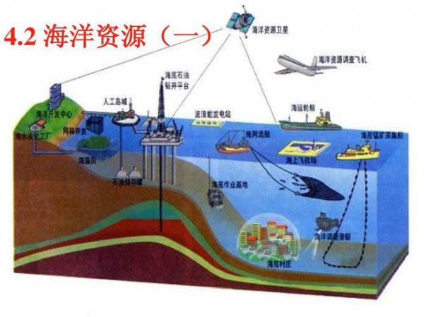 海洋资源有哪四大资源类型组成