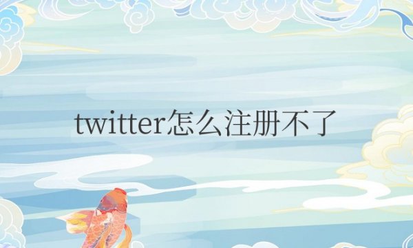 下载了twitter怎么注册不了