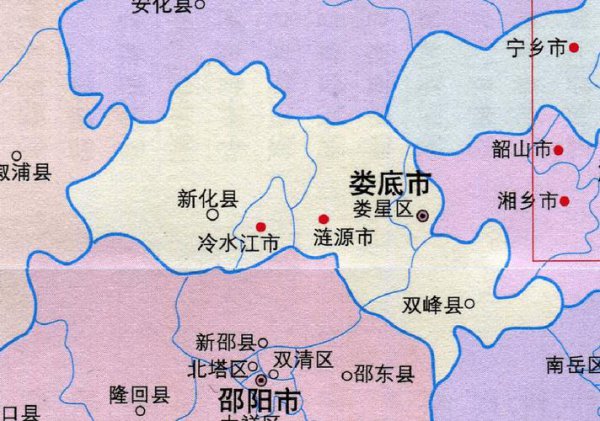 湖南省双峰县属于哪个市？属于哪个地区？